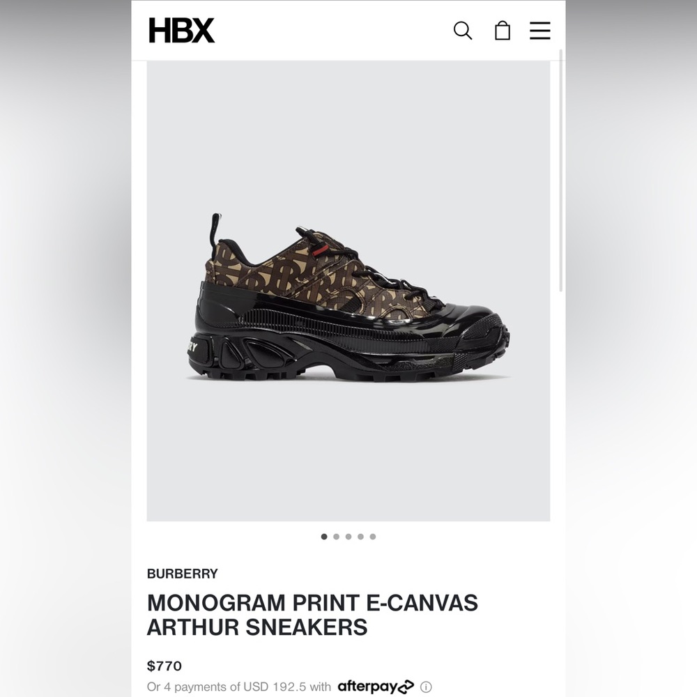 Burberry Sneakers 11 men
